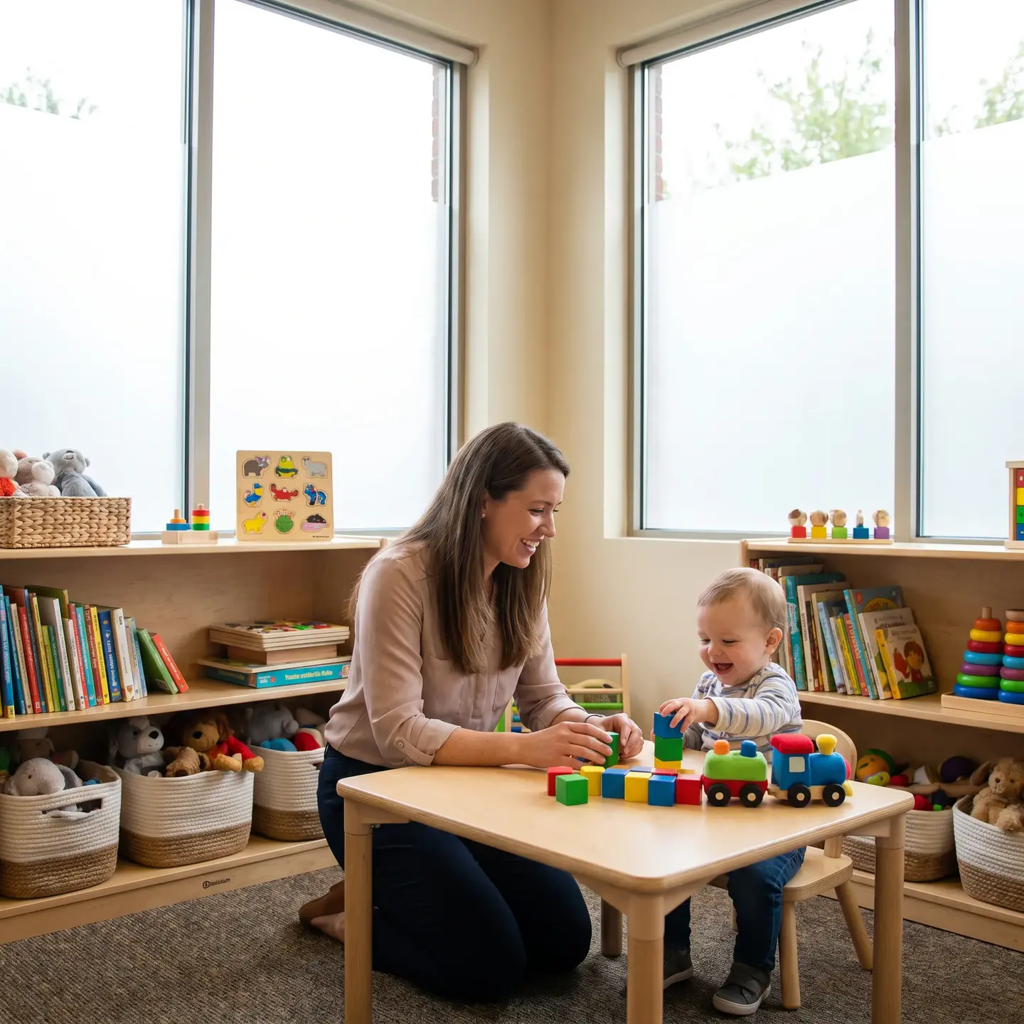 Child evaluation with psychologist