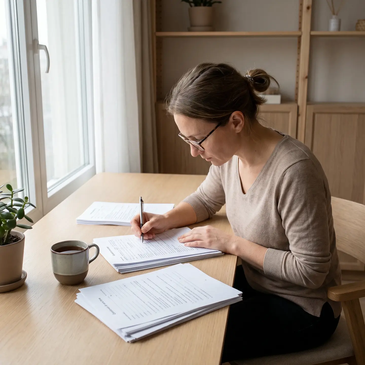 Completing standardized forms