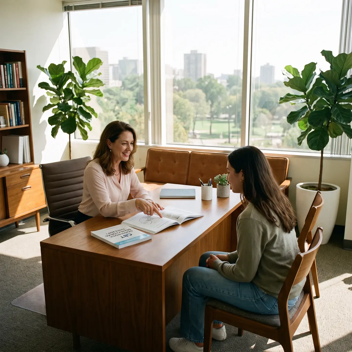 Therapist explains CBT